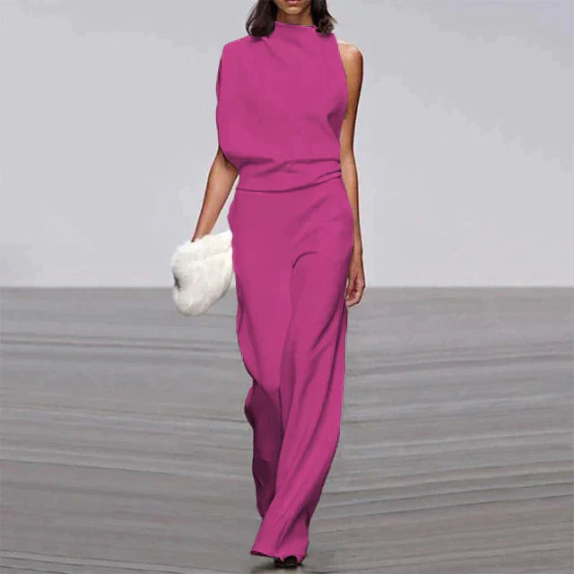 SIA Sommar Jumpsuit - Elegant Ärmlös Design för Kvinnor-5