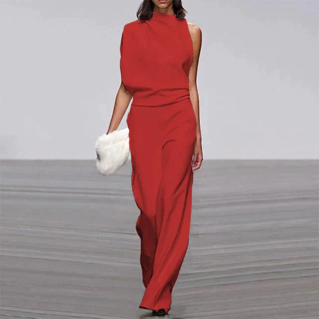 SIA Sommar Jumpsuit - Elegant Ärmlös Design för Kvinnor-6