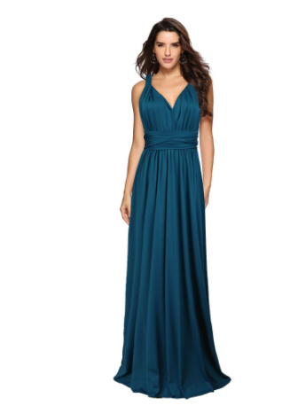 Variant image for Fiete Sommarklänning Dam - Elegant Wrap Klänning i Svart-25