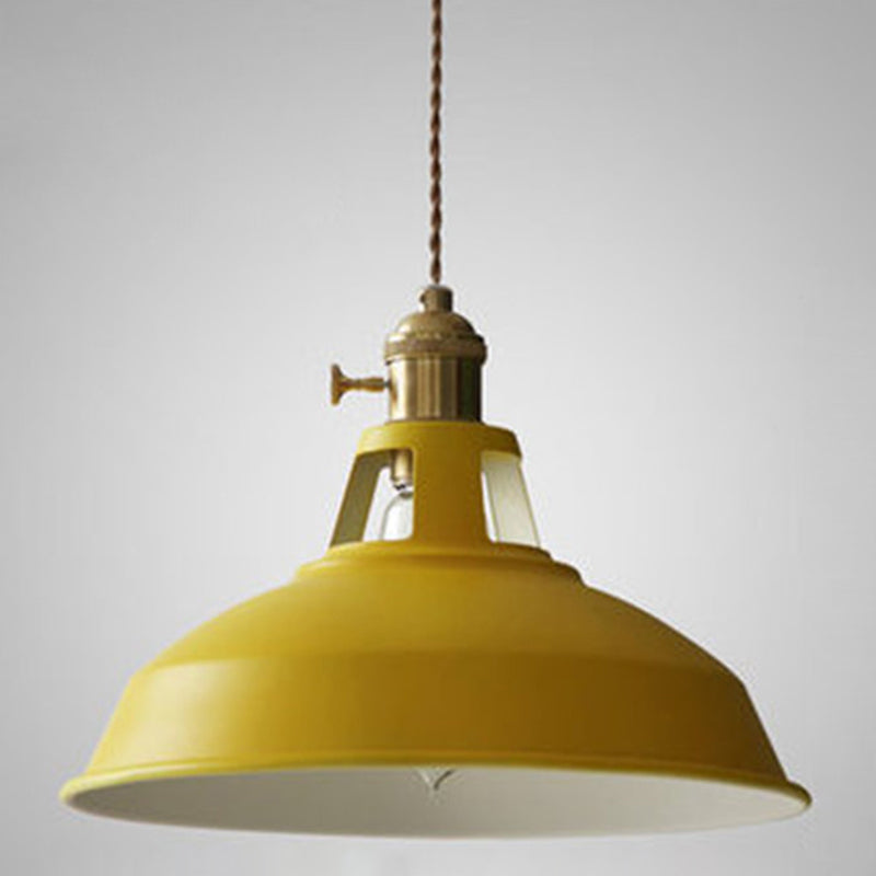 Retro Hänglampa i Metall för Industriell Stil – Svart, 60W E27 11