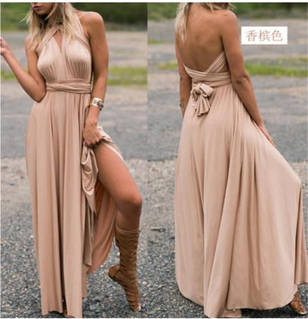 Variant image for Fiete Sommarklänning Dam - Elegant Wrap Klänning i Svart-17