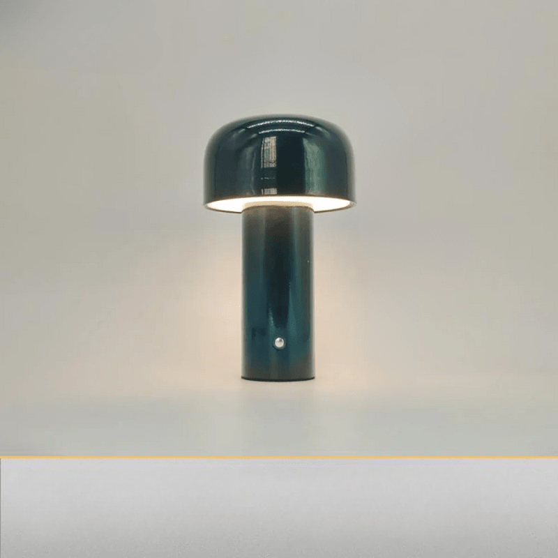 Bärbar LED-lampa i Svampform med Trådlös Funktion – Mjuk Belysning för Hem och Kontor, 25 cm hög 11