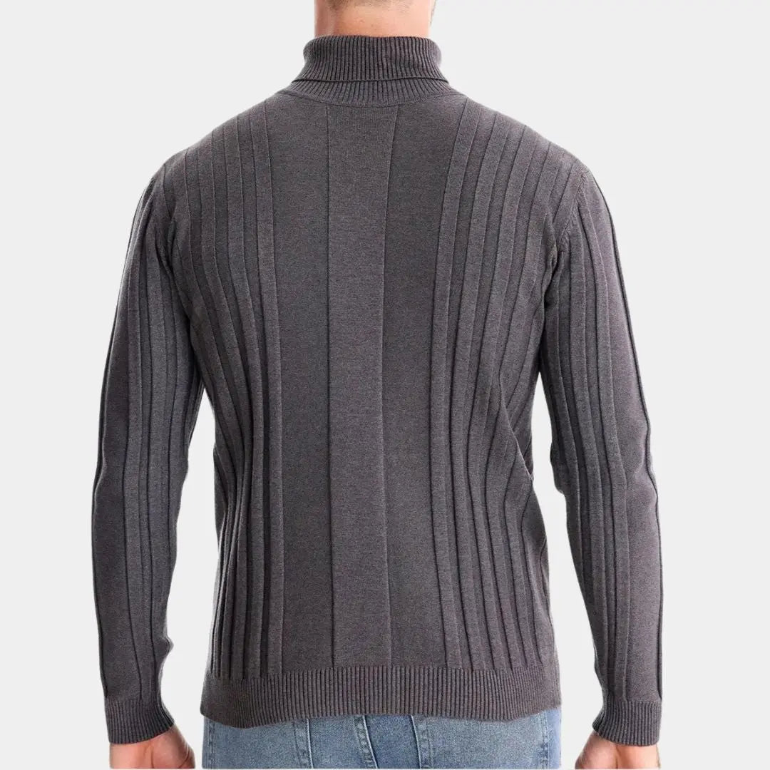 Echt Sweater Elegant Turtleneck Stickad Tröja för Stilfulla Vinterdagar