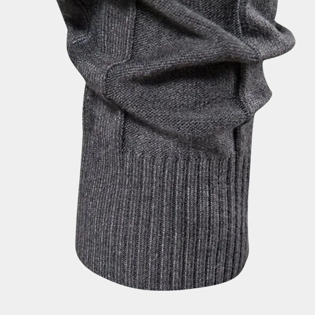 Echt Sweater Elegant Turtleneck Stickad Tröja för Stilfulla Vinterdagar