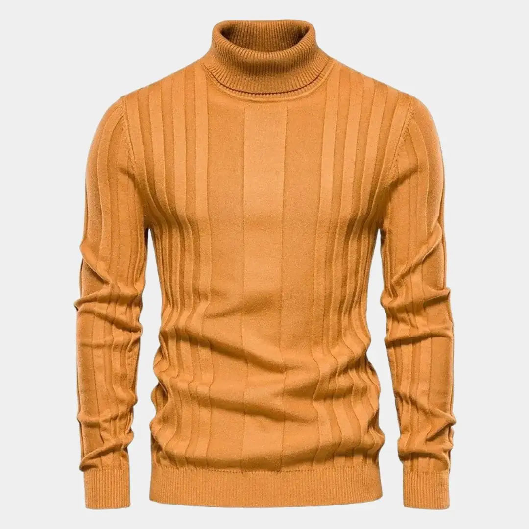 Echt Sweater Elegant Turtleneck Stickad Tröja för Stilfulla Vinterdagar