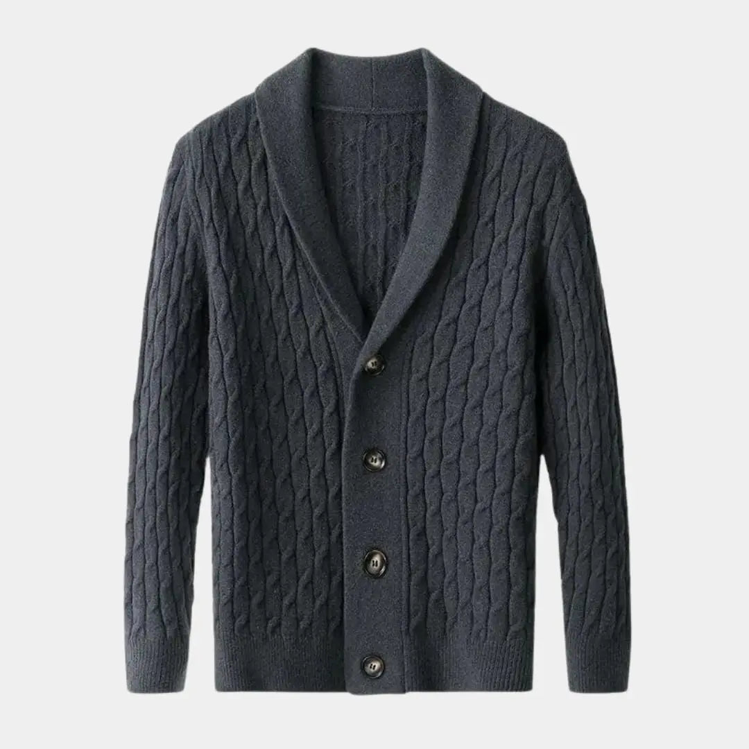 Echt Sweater Mysig Klassisk Cardigan - Elegant och Bekväm Stil för Alla Tillfällen