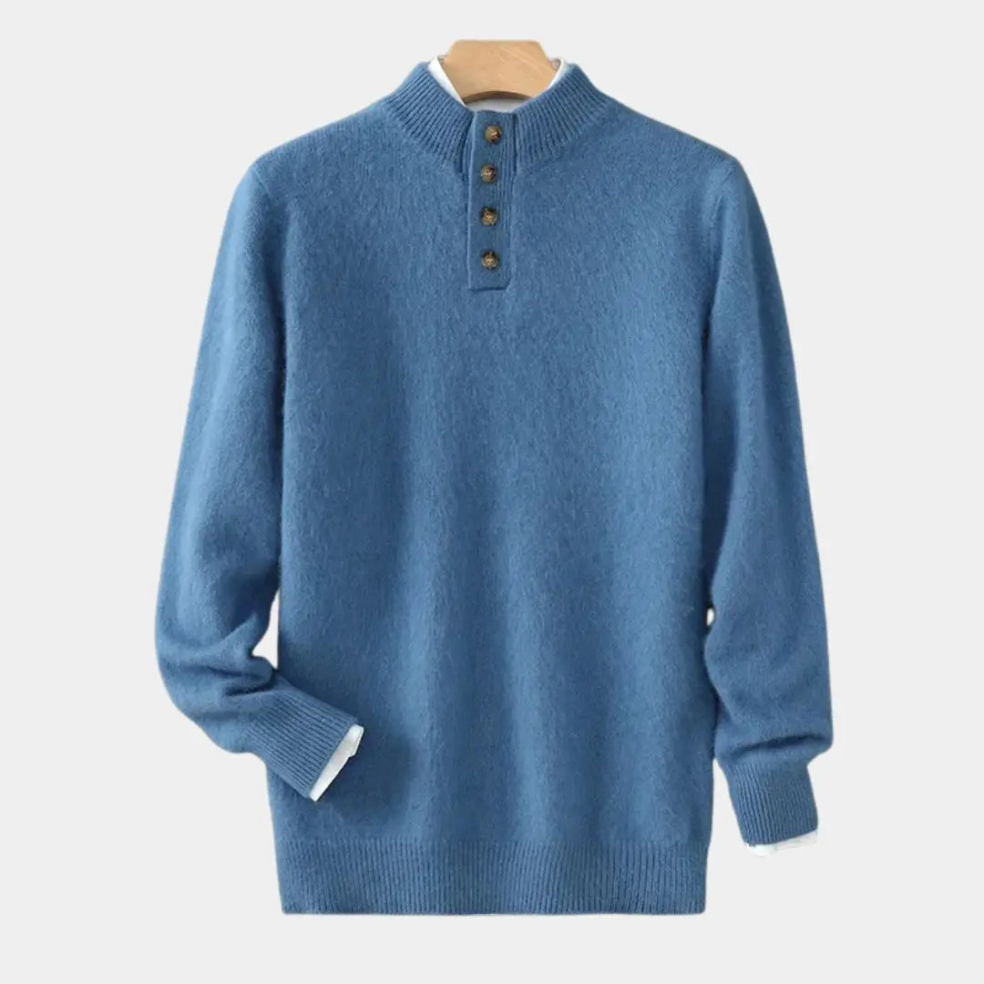 Echt Sweater Tidlös Lyx Cashmere Pullover - Elegant och Hållbar Komfort