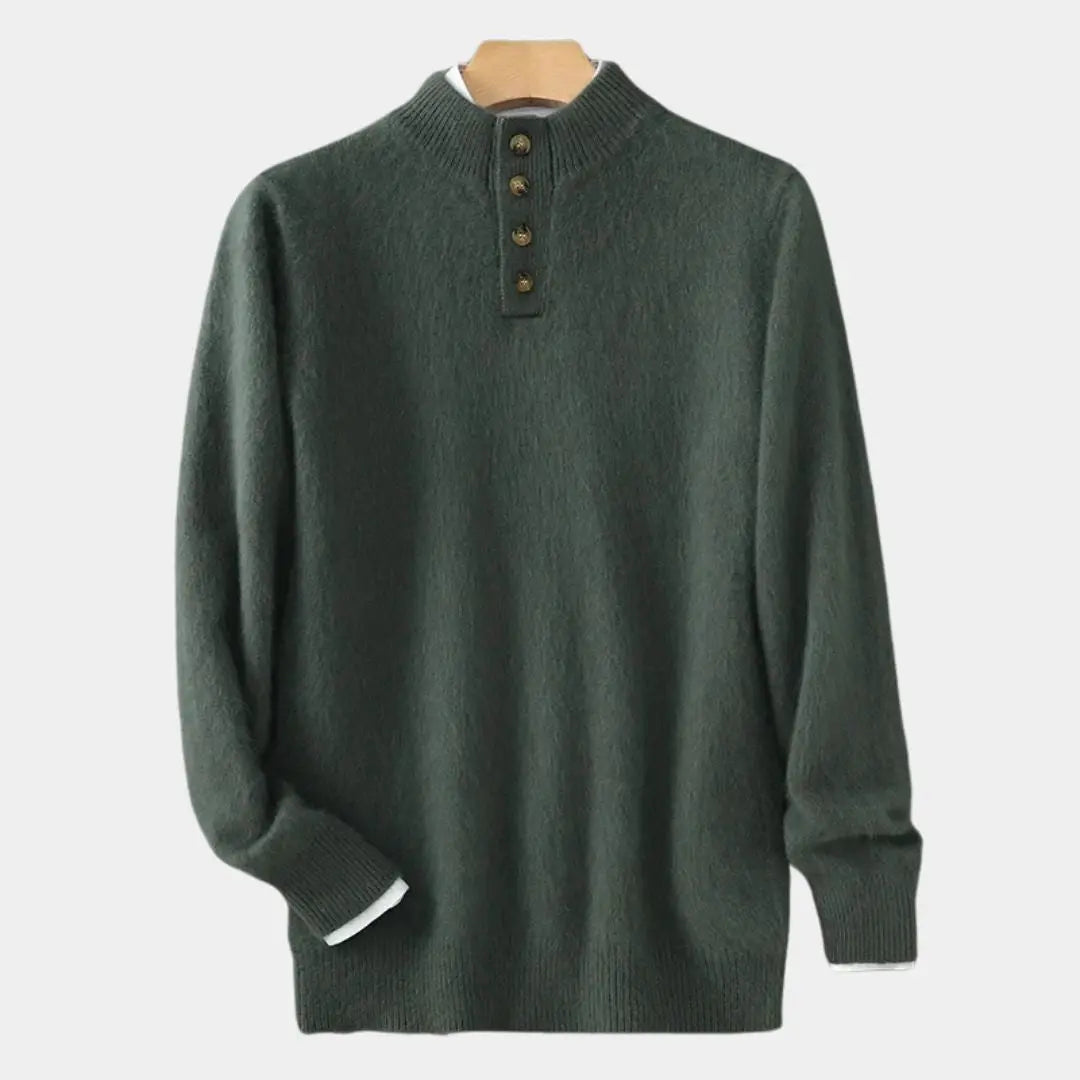 Echt Sweater Tidlös Lyx Cashmere Pullover - Elegant och Hållbar Komfort