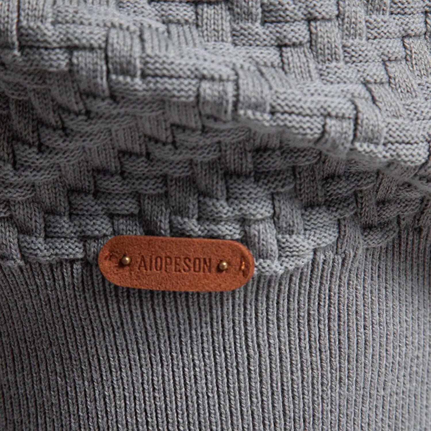 Echt Sweater V-ringad Stickad Kavaj - Elegant och Mångsidig Stil för Alla Tillfällen