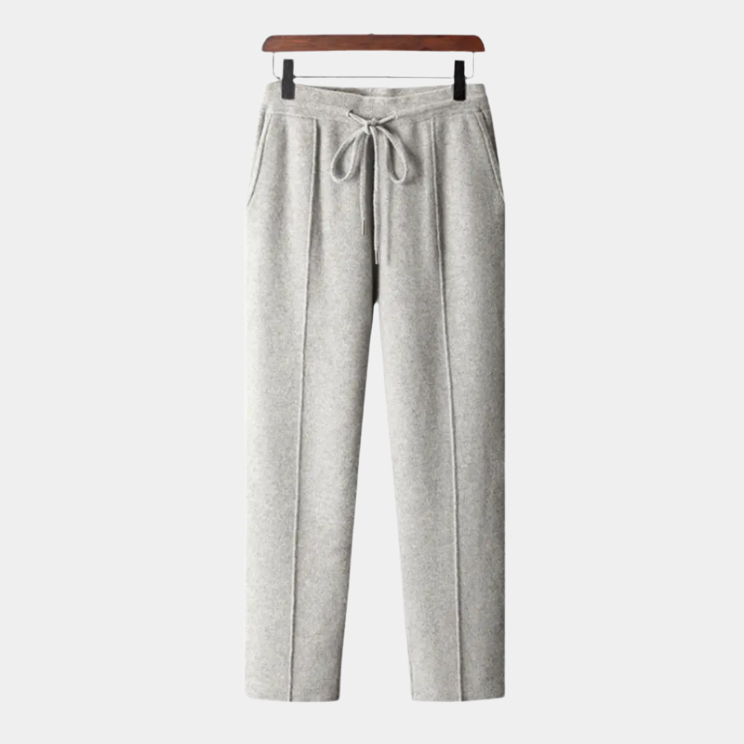 Echt Trousers Nödvändiga Cashmere-byxor för Ultimat Komfort och Stil