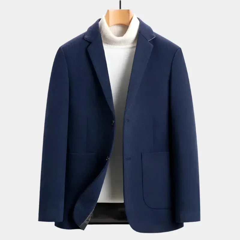 Echt blazer Minimalistisk Blazer - Elegant och Mångsidig Design för Alla Tillfällen