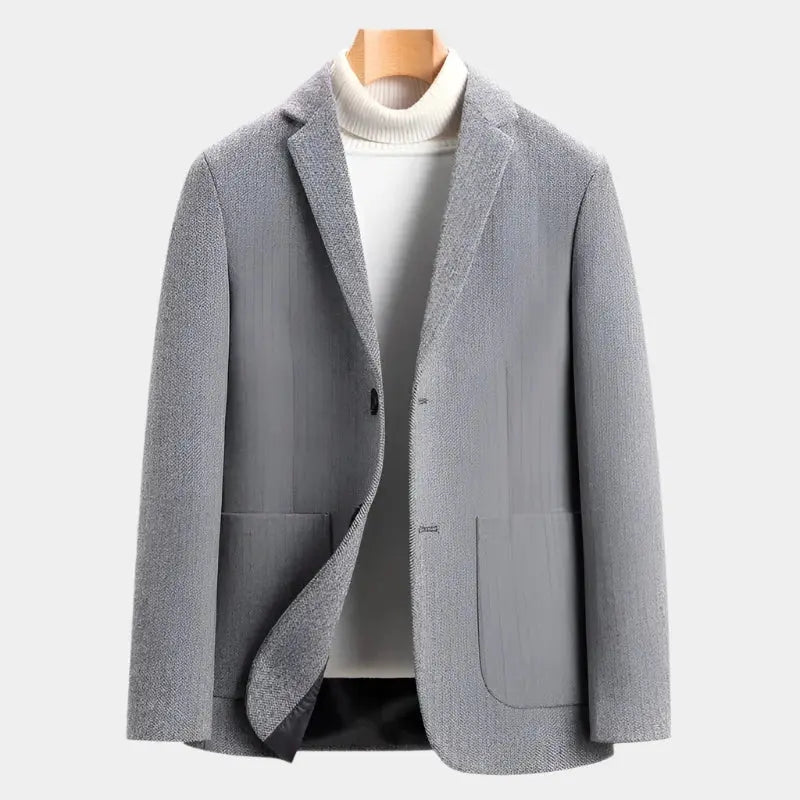 Echt blazer Minimalistisk Blazer - Elegant och Mångsidig Design för Alla Tillfällen