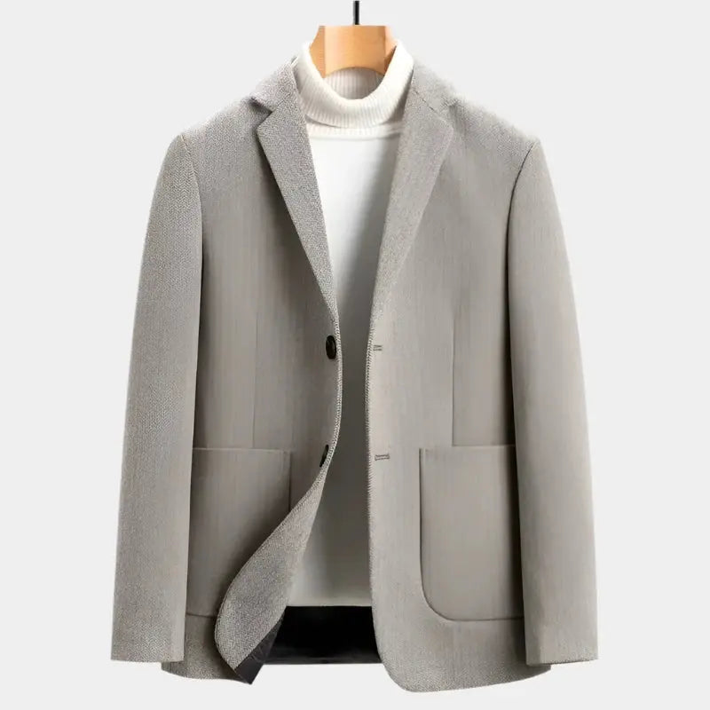 Echt blazer Minimalistisk Blazer - Elegant och Mångsidig Design för Alla Tillfällen