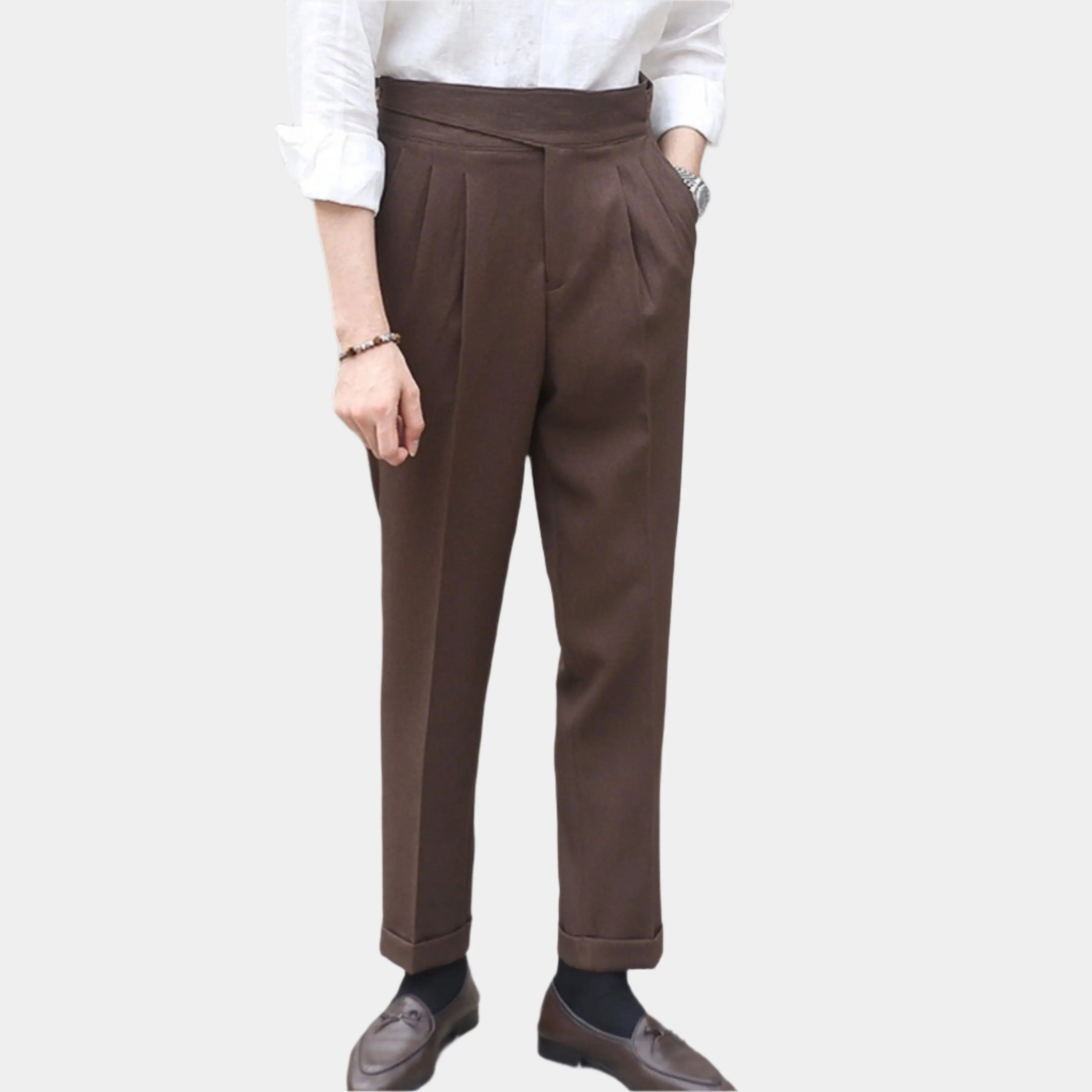 Echt pant Eleganta Corduroy Byxor - Stil och Komfort för Varje Tillfälle