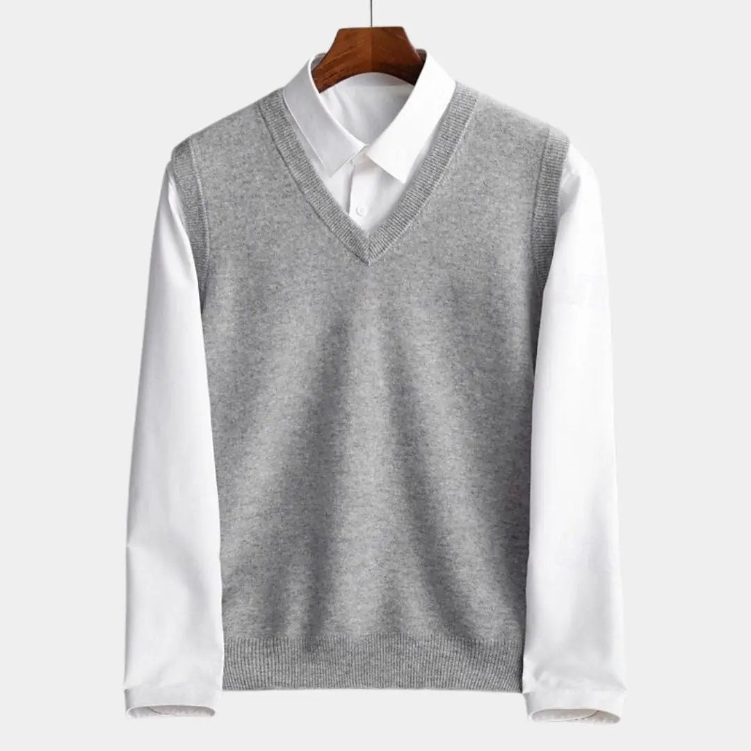 Echt sweater 100% Merinoull Tröja Väst - Hållbar och Stilig Isolering