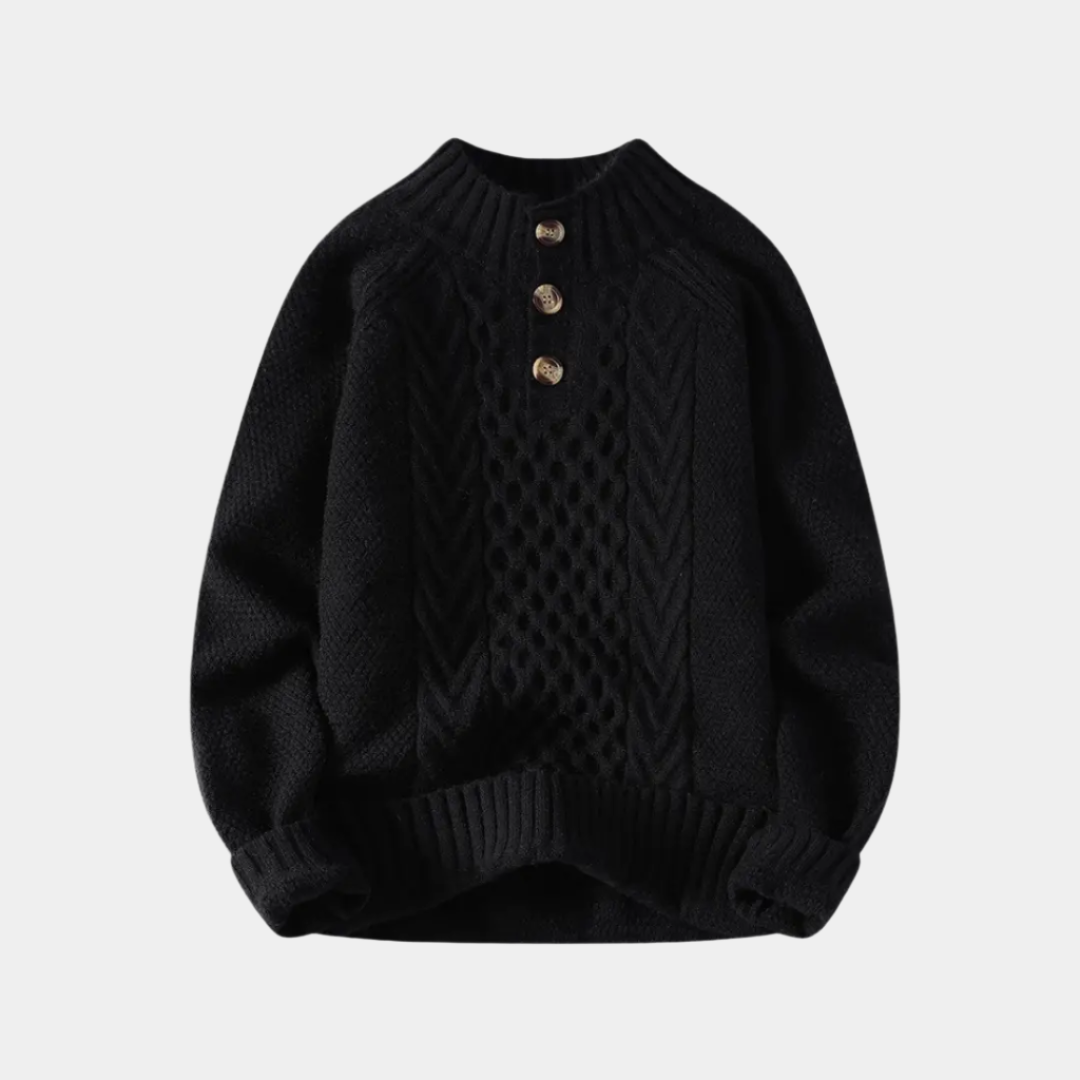 Echt sweater Giovanni Klassisk Stickad Tröja - Elegant och Hållbar Stil