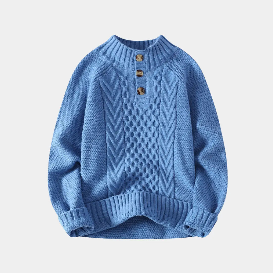 Echt sweater Giovanni Klassisk Stickad Tröja - Elegant och Hållbar Stil