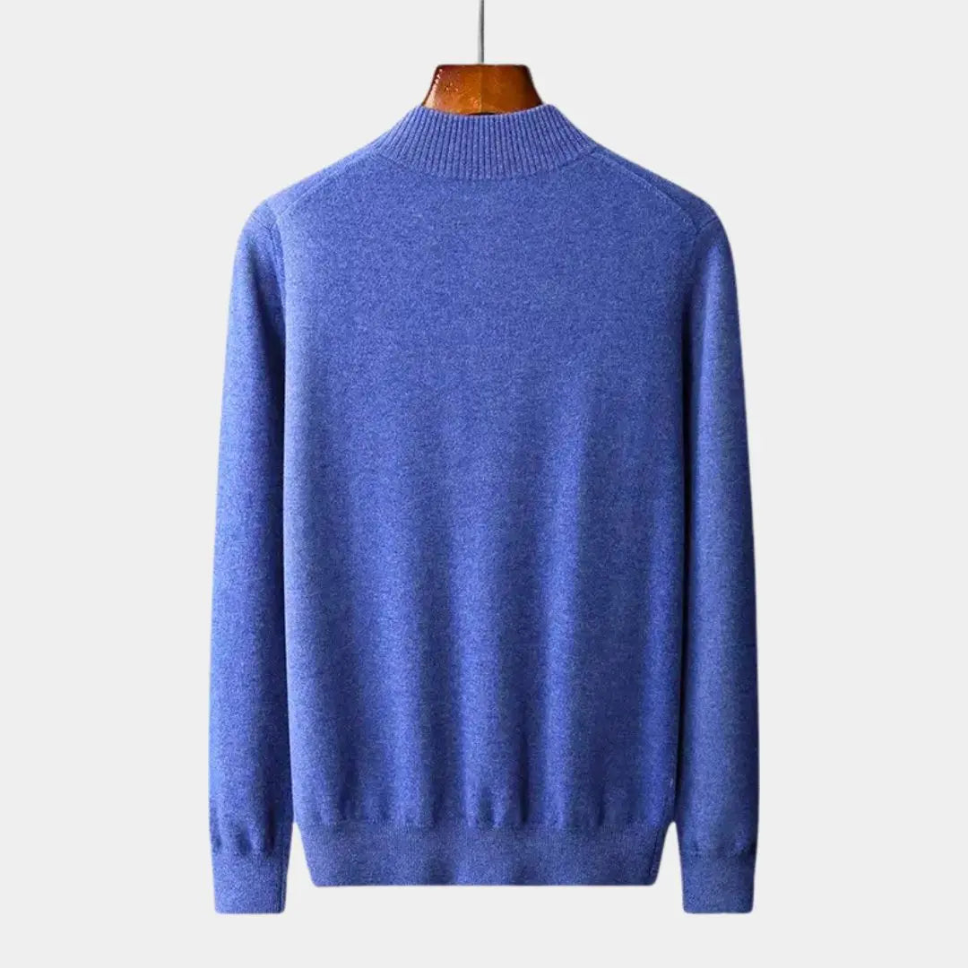 Echt sweater Merino Halvdraget Tröja - Elegant och Hållbar Komfort