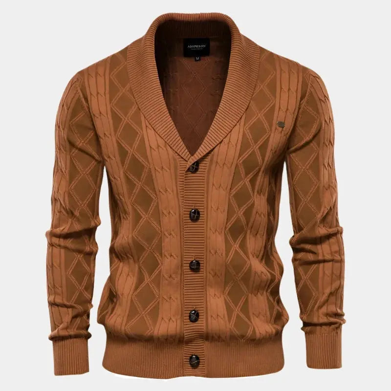 Echt sweater Minimalistisk Cardigan - Elegant och Mångsidig Stil för Alla