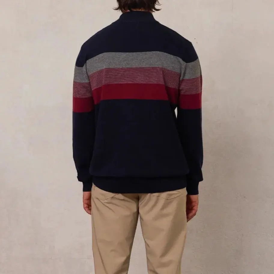 Echt sweater Minimalistisk Hög Krage Tröja - Elegant och Mångsidig Stil