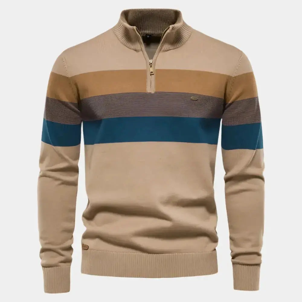 Echt sweater Minimalistisk Hög Krage Tröja - Elegant och Mångsidig Stil