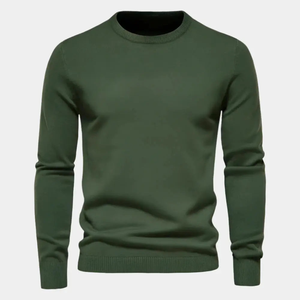 Echt sweater Minimalistisk Pullover - Elegant och Hållbar Design