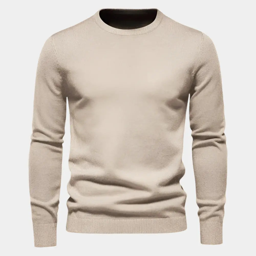 Echt sweater Minimalistisk Pullover - Elegant och Hållbar Design