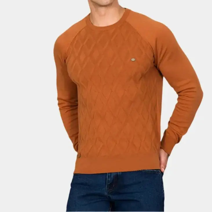 Echt sweater Minimalistisk Stickad Tröja - Elegant och Hållbar Stil