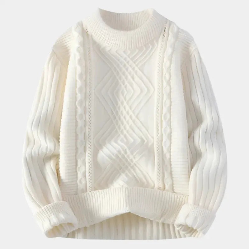 Echt sweater Minimalistisk Texturerad Tröja - Elegant och Mångsidig Stil