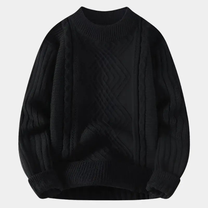 Echt sweater Minimalistisk Texturerad Tröja - Elegant och Mångsidig Stil