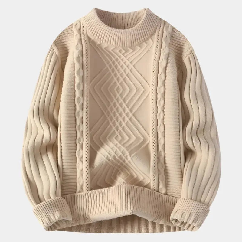 Echt sweater Minimalistisk Texturerad Tröja - Elegant och Mångsidig Stil