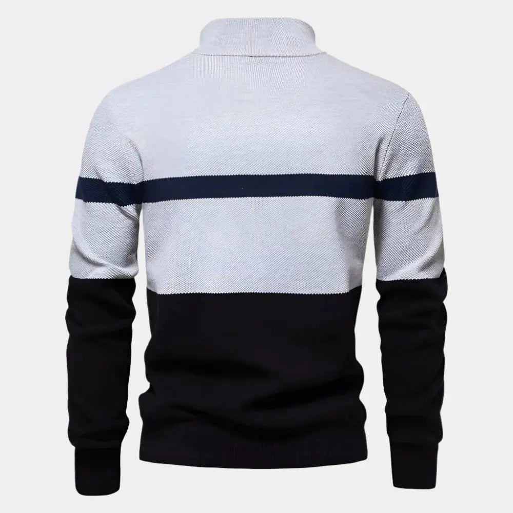 Echt sweater Quarter-Zip Tröja - Stilvol en Comfortabel voor Alla Tillfällen