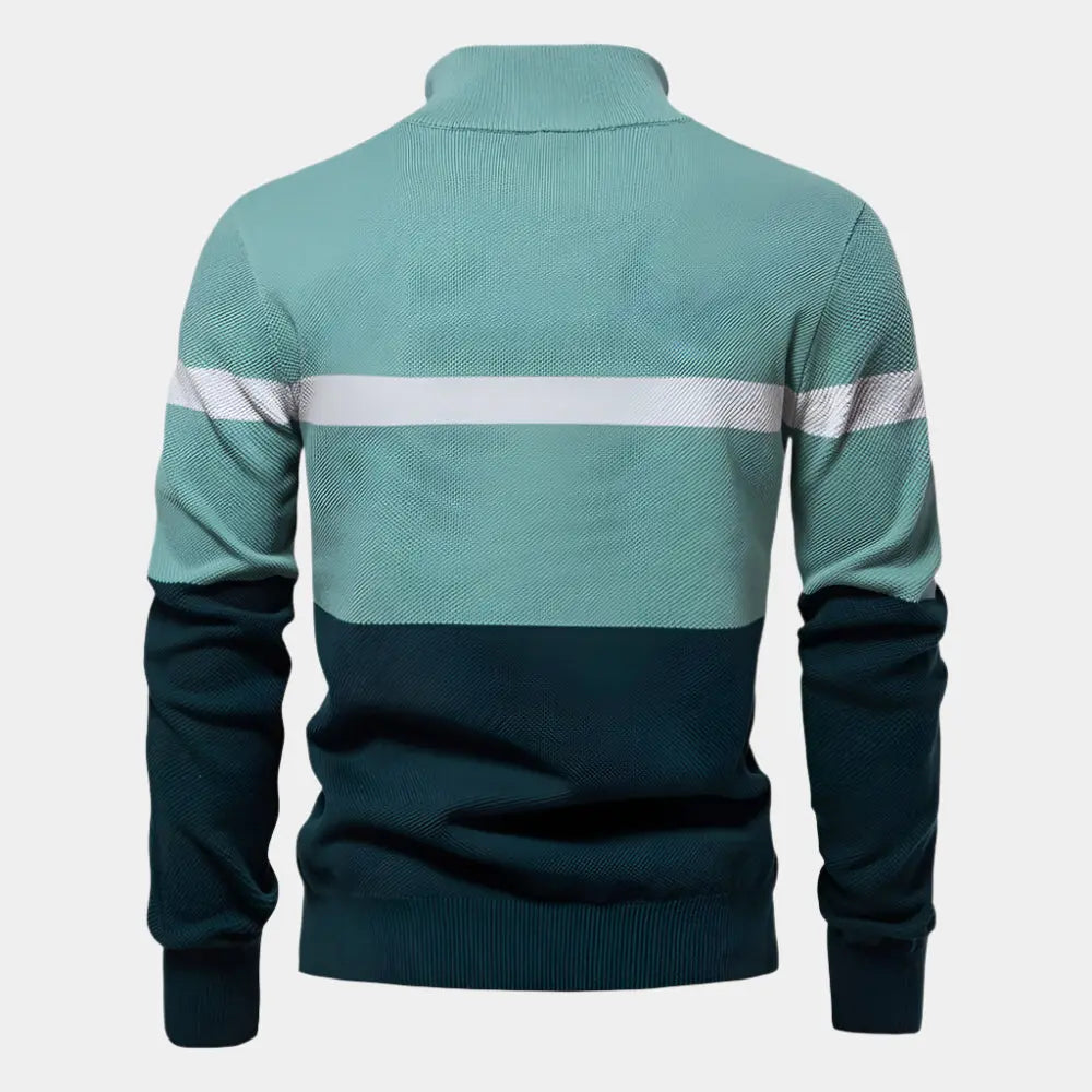 Echt sweater Quarter-Zip Tröja - Stilvol en Comfortabel voor Alla Tillfällen