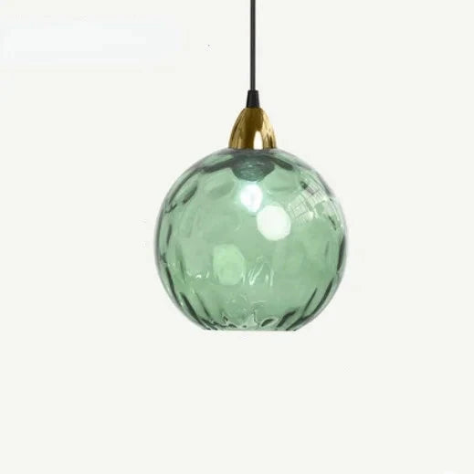 Elegant Hänglampa i Glas med Minimalistisk Design – Transparent, Höjd 30 cm, Diameter 25 cm 9