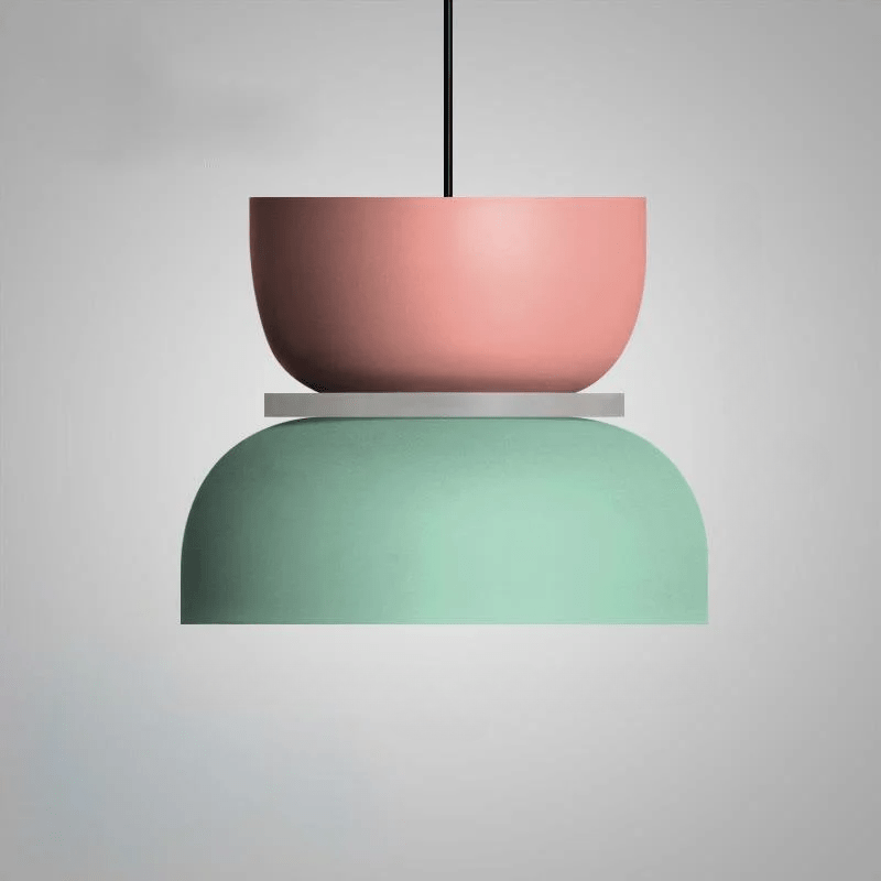 Skandinavisk Hänglampa i Pastellfärger – Macaron Design för Varm Belysning 8