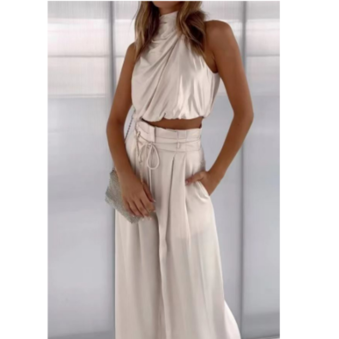 Matilda Sommer Jumpsuit - Elegant och Mångsidig för Kvinnor-1