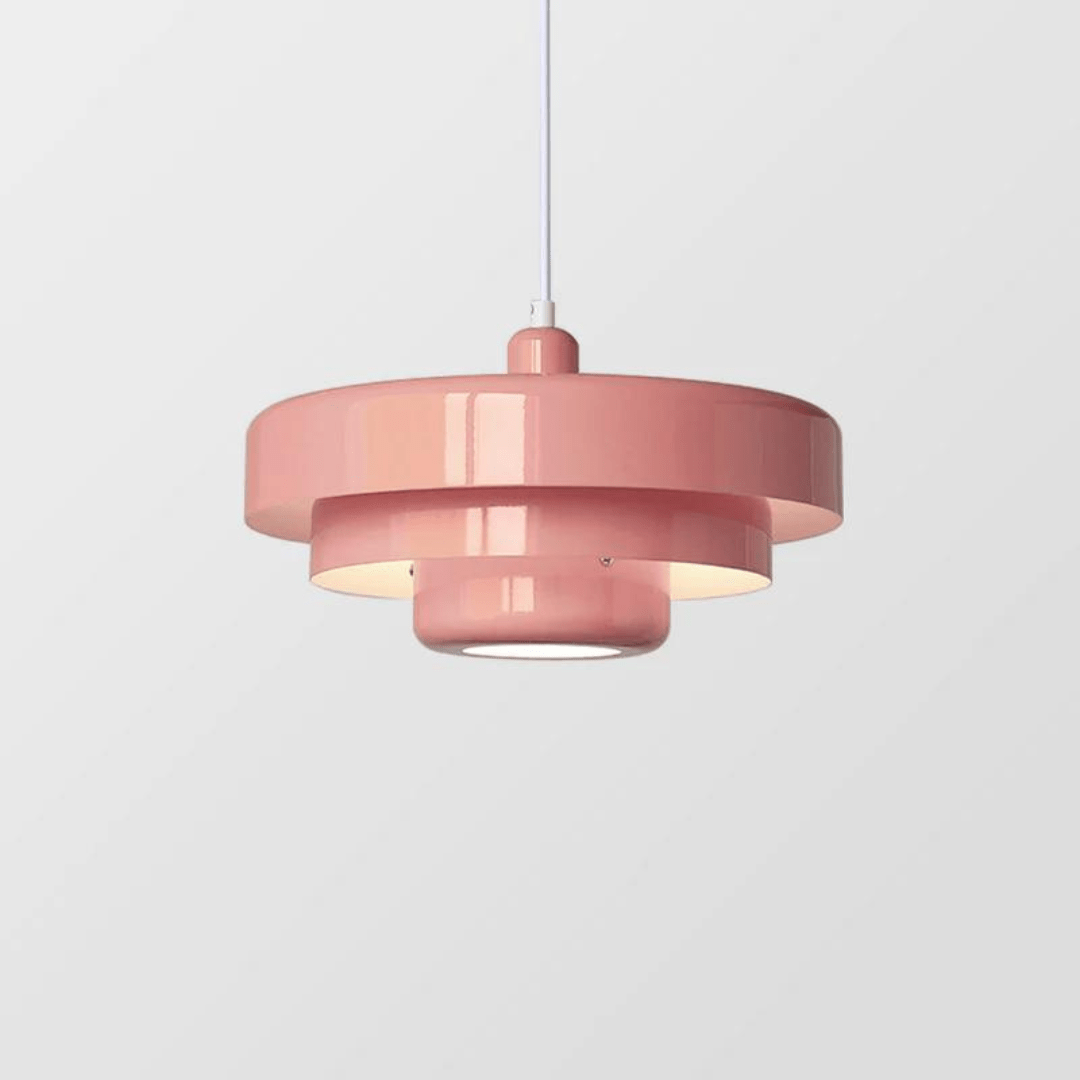 Vintage Hänglampa i Metall och Glas – Elegant LED Belysning för Vardagsrum och Matsal, Energibesparande 12W 9