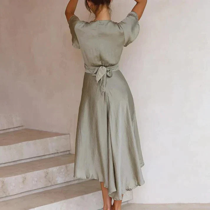 Franzi Vintage Damklänning - Retro Chic För Sommarens Fester-4