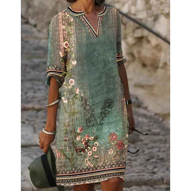 Elegant Edda Klänning för Damer – Sommarens Must-Have Plagg-1
