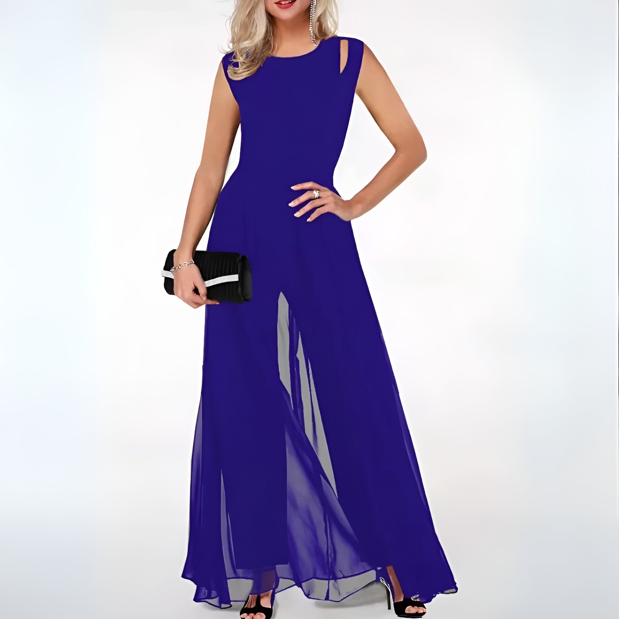 Variant image for Elegant Eugenie Klänning för Kvinnor - Sommarens Must-Have Klänning-11